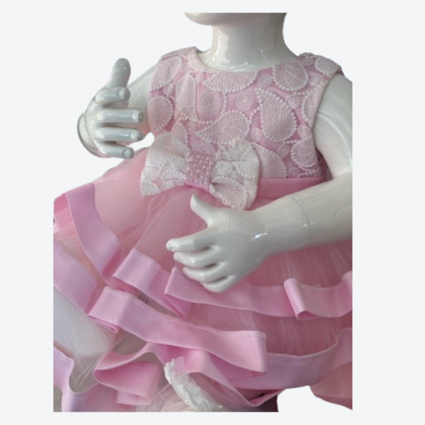 baby dress in pink