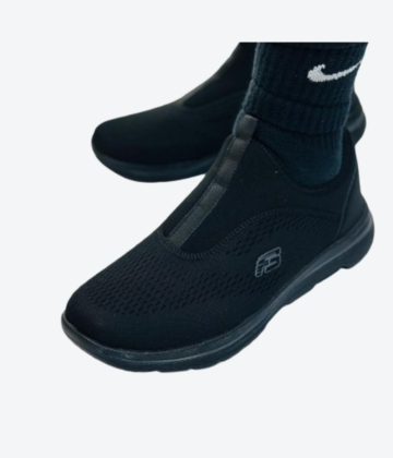 Black Skechers Sneaker Shoes