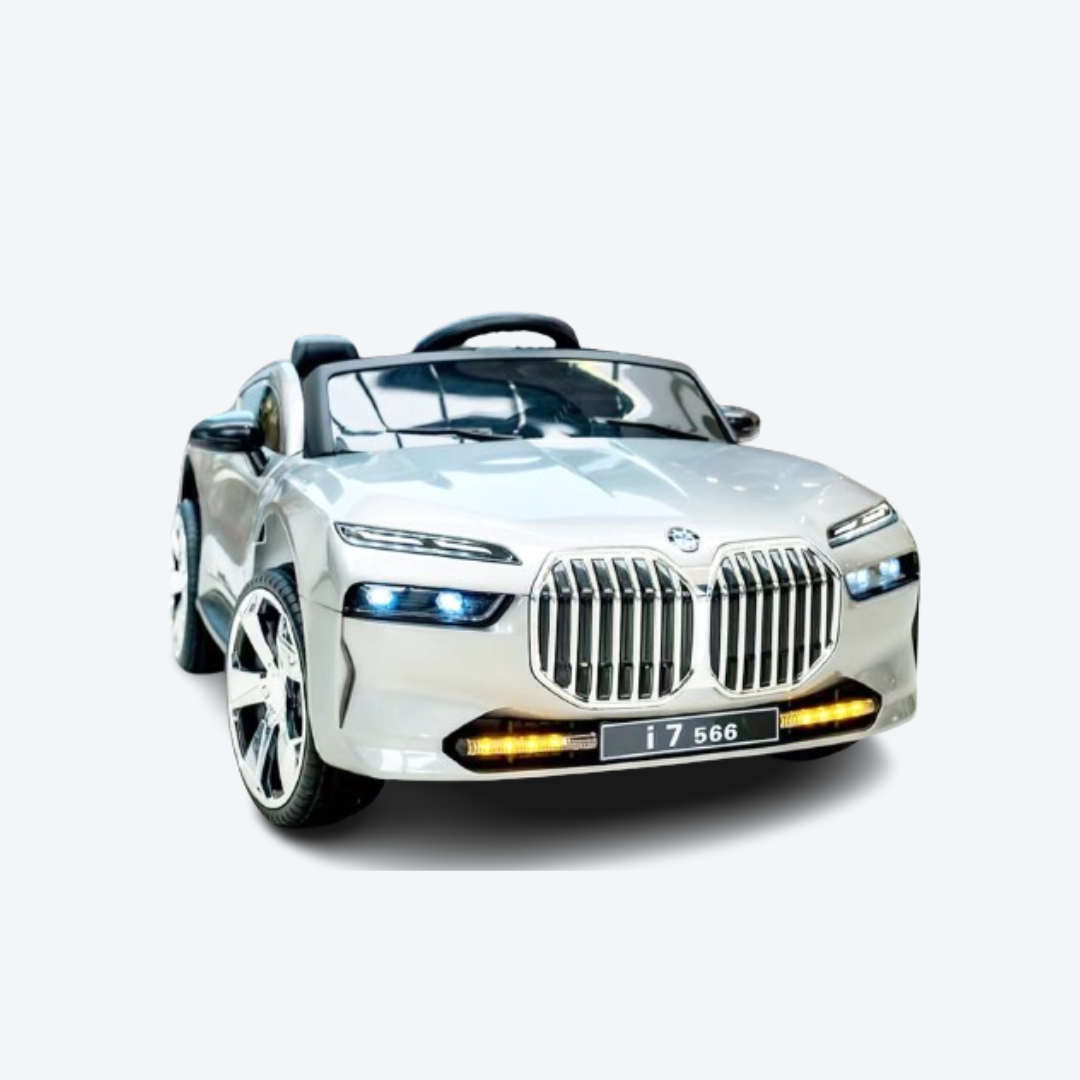 Grey Electric Car
