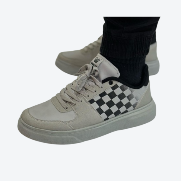 Checkerboard Sneakers